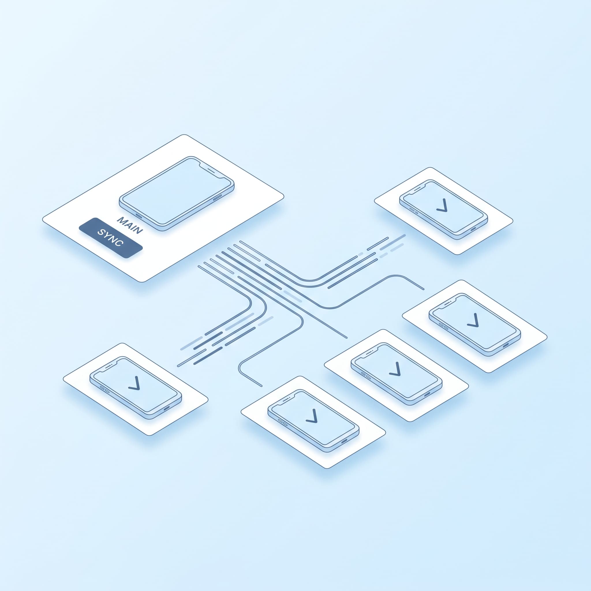 Sync assets, tasks, and status