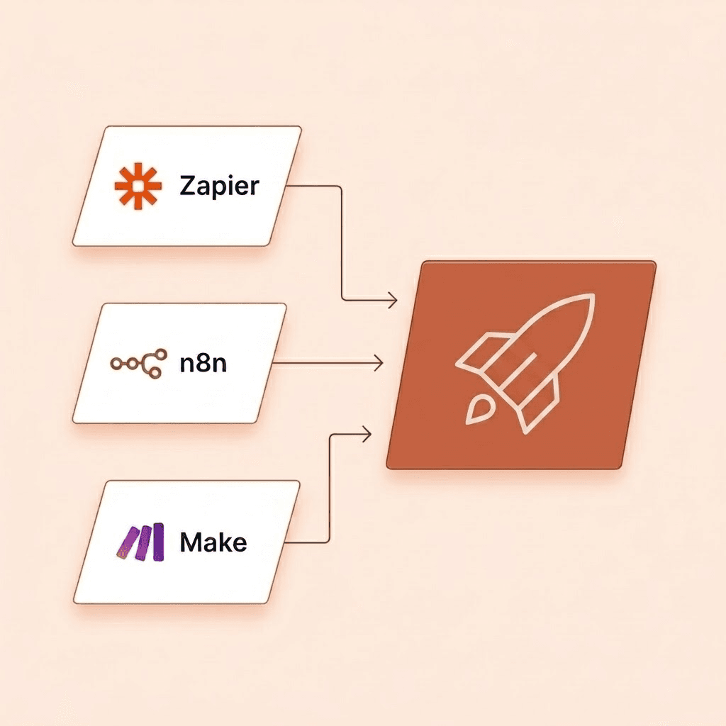 Trigger, route, retry, and hand off work through your workflow stack